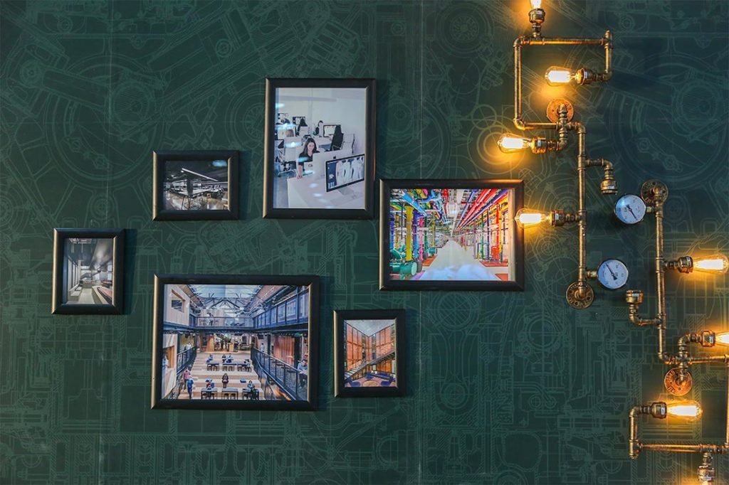 Le vinyle mural au commercial
